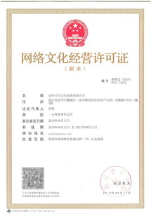 浙江杭州新成立公司办理网络文化经营许可证全指南